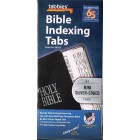 Bible Indexing Tabs - 80 Mini Silver-Edged Tabs